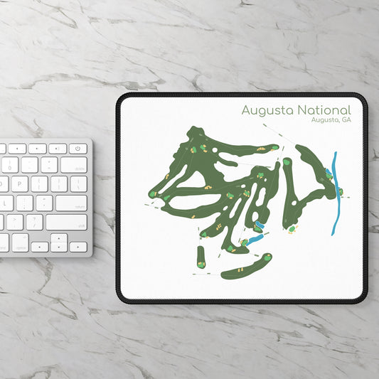 Augusta National Course Map Mouse Pad