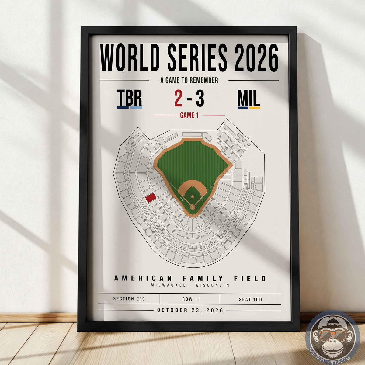 Custom Match Poster | Any Sport, Any Game