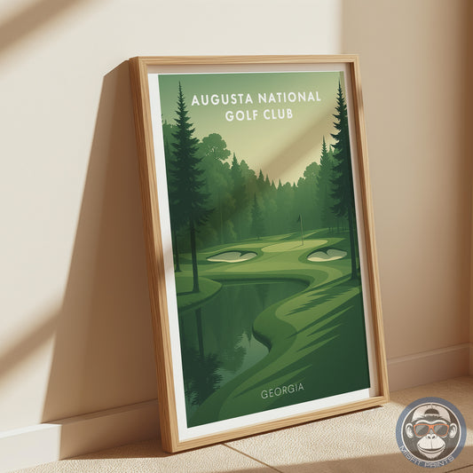 Augusta National Golf Course Poster