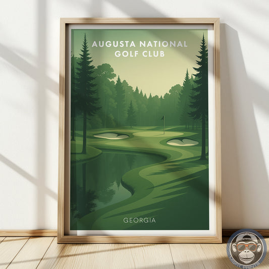 Augusta National Golf Course Poster