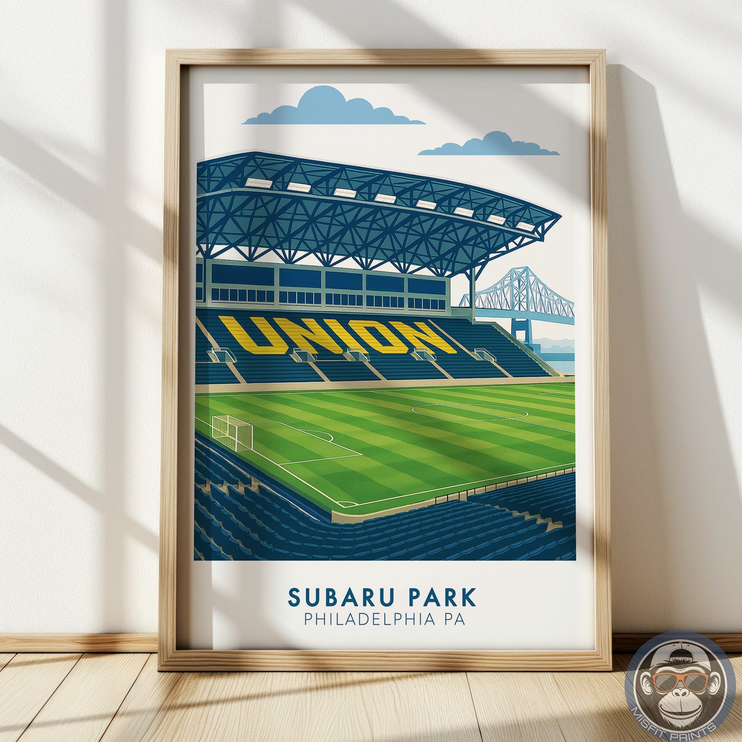 Subaru Park Soccer Stadium Poster