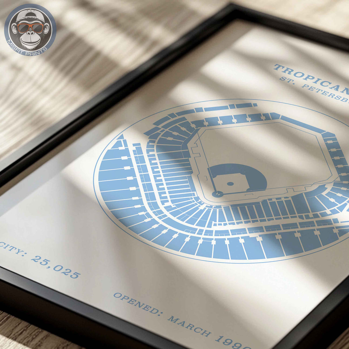 Tropicana Field | No Border Print