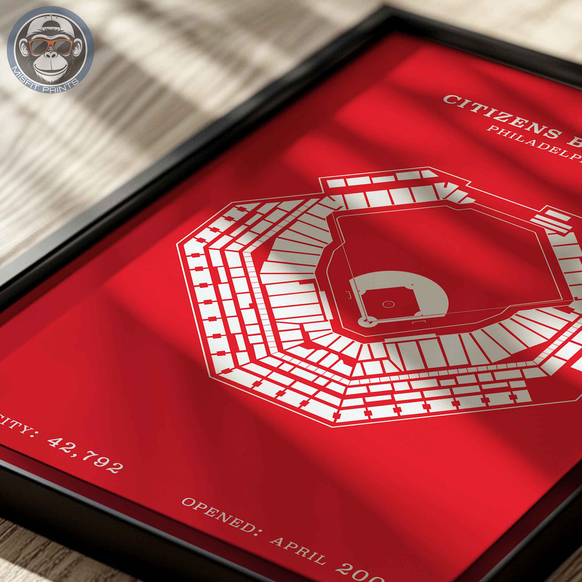 Citizens Bank Stadium | No Border Print
