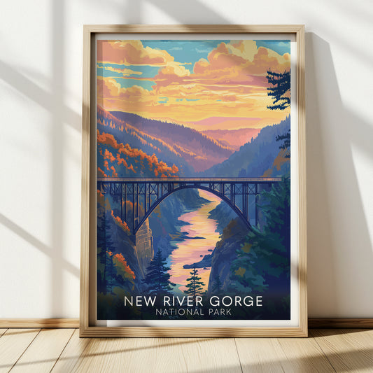 New River Gorge National Park Poster