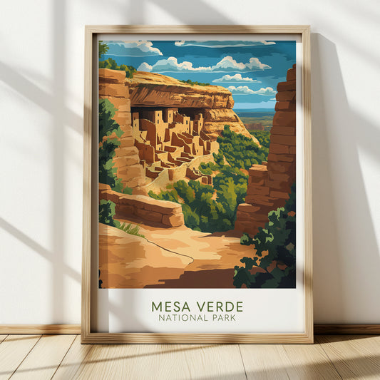 Mesa Verde National Park Poster