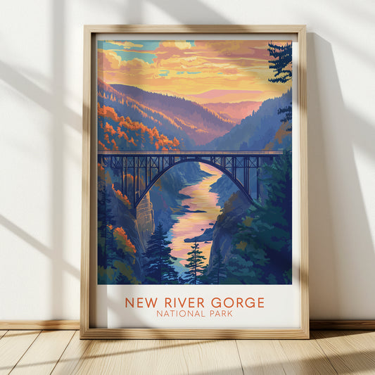 New River Gorge National Park Poster