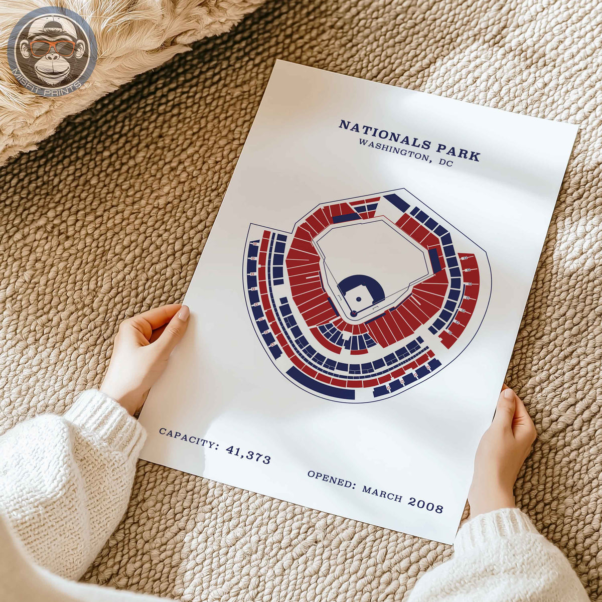 Nationals Stadium | No Border Print