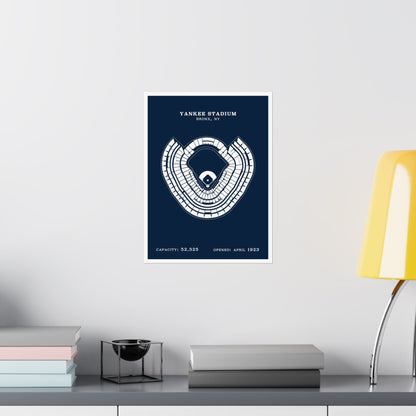 Yankee Stadium Poster | Classic Border