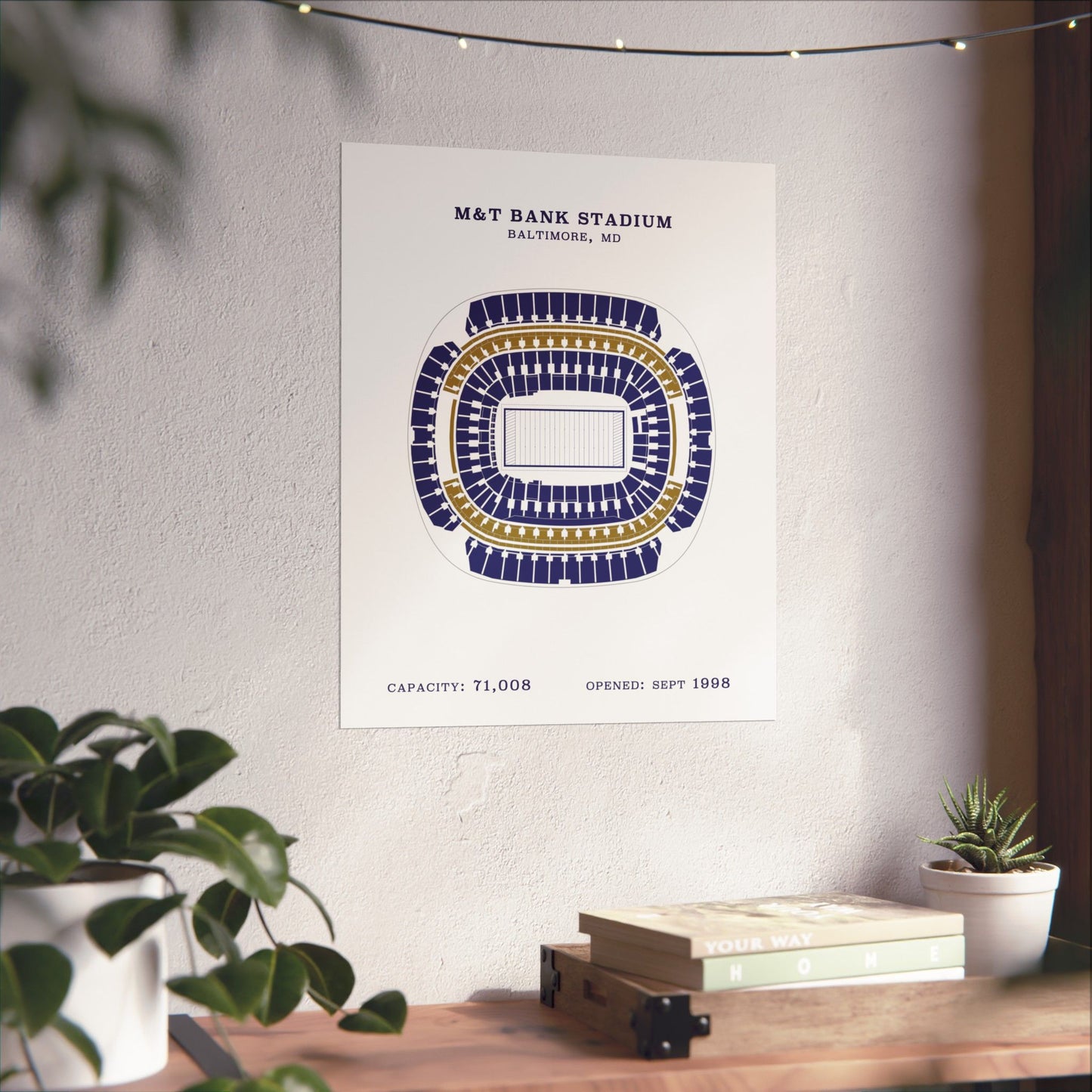 M&T Bank Stadium Poster