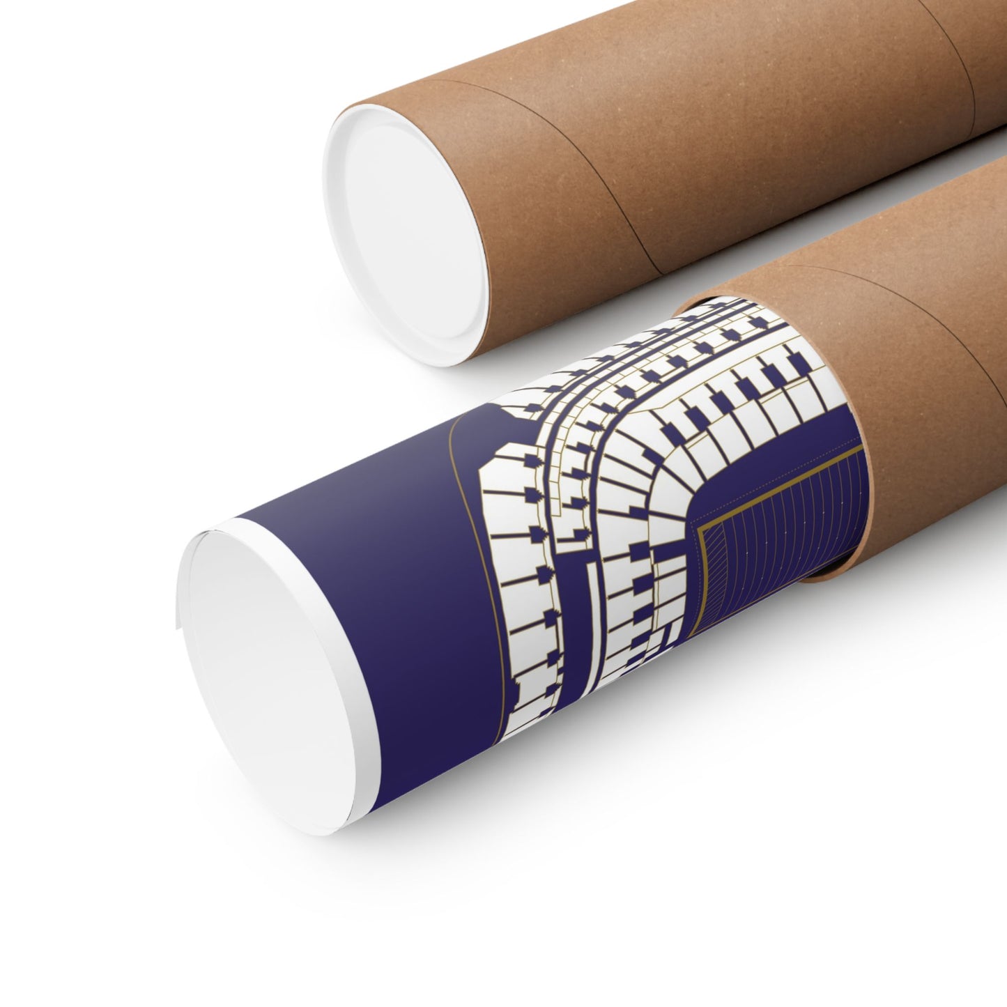 M&T Bank Stadium Poster Purple | Classic Border