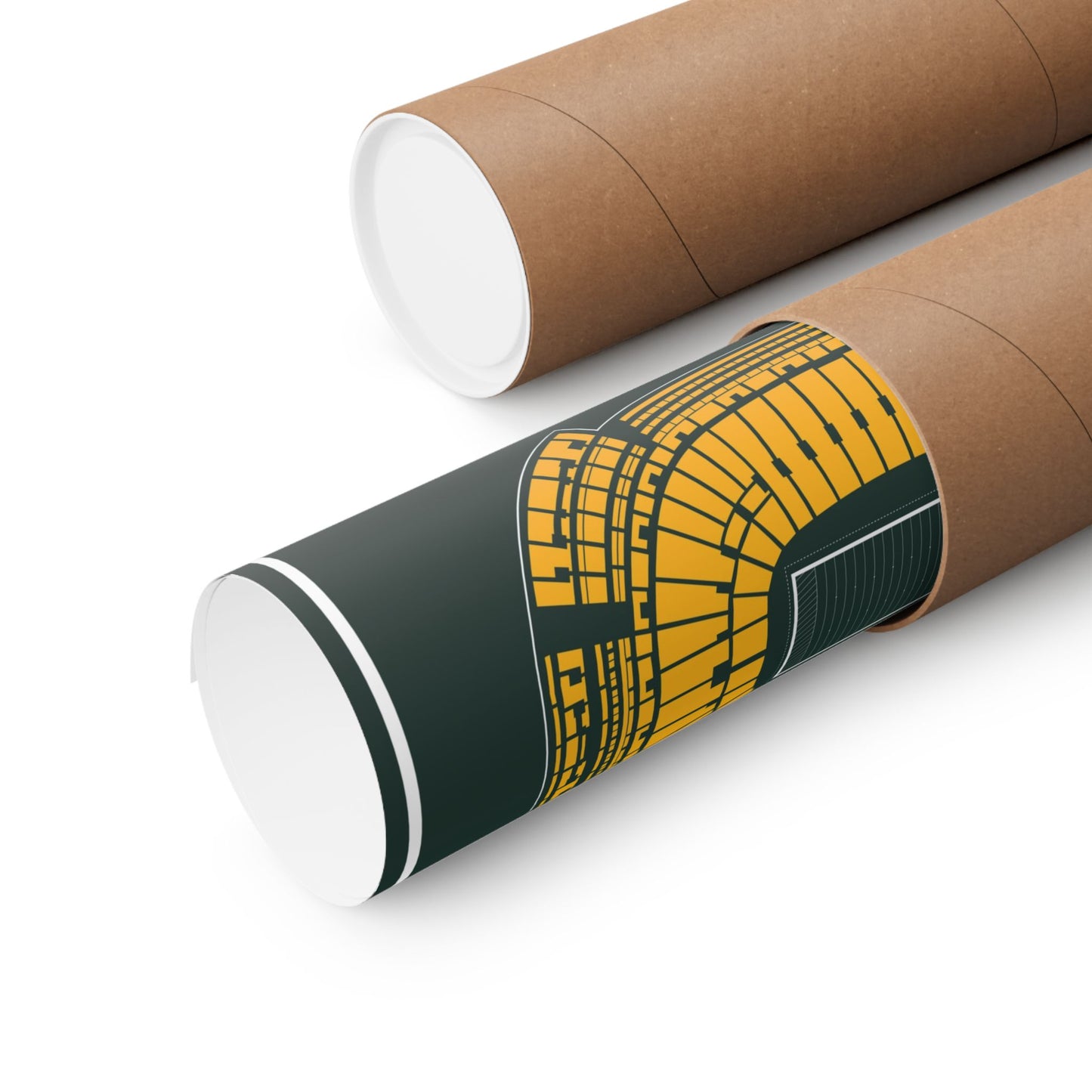 Lambeau Field Poster | Green Modern