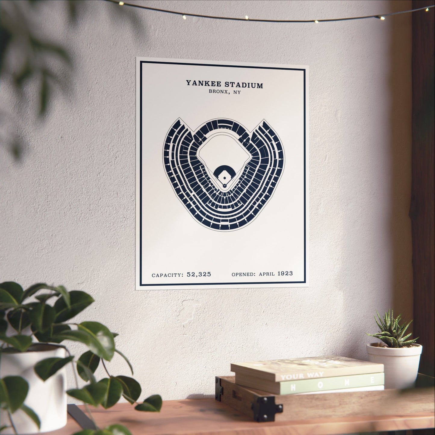 Yankee Stadium Poster | Modern Border