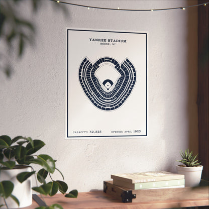 Yankee Stadium Poster | Modern Border