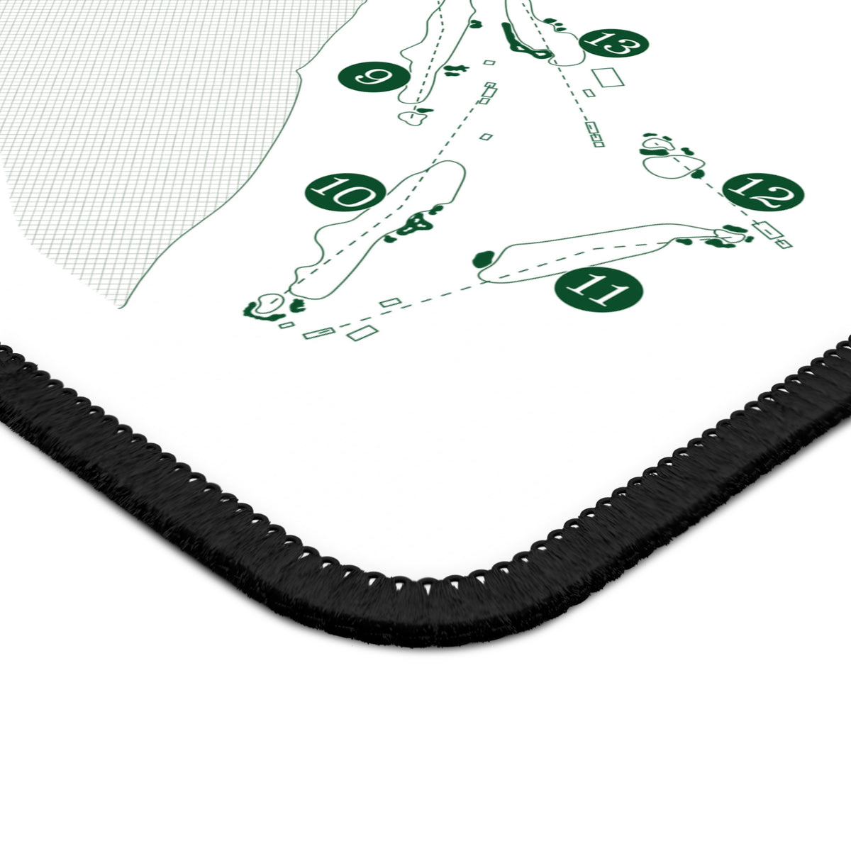 Pebble Beach Golf Course Map Mouse Pad