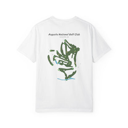 Augusta National Golf Course Map T-Shirt