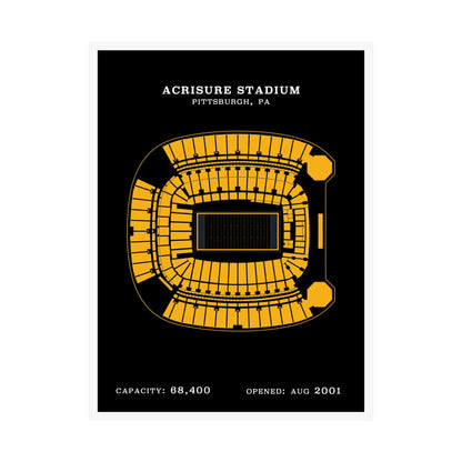 Acrisure Stadium Poster | Classic Border