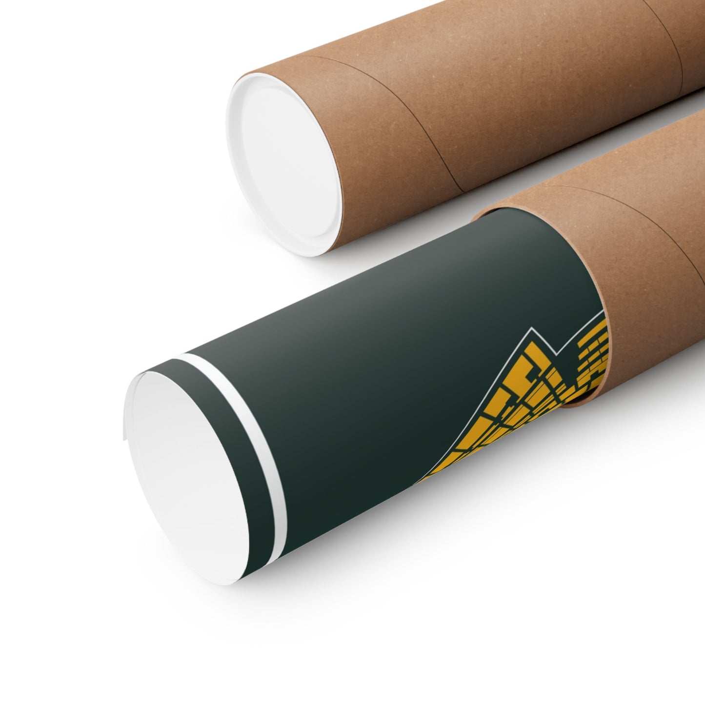 Lambeau Field Poster | Green Modern