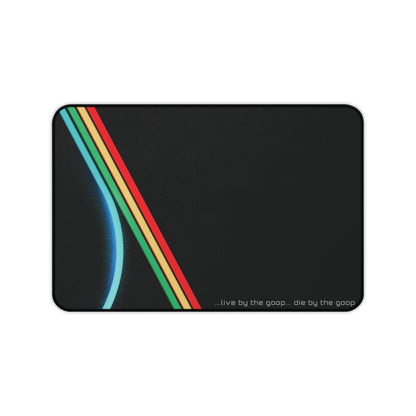 Live by the Goop Desk Mat | ARC Raiders Neon Minimalist Sci‑Fi Gaming Mouse Pad