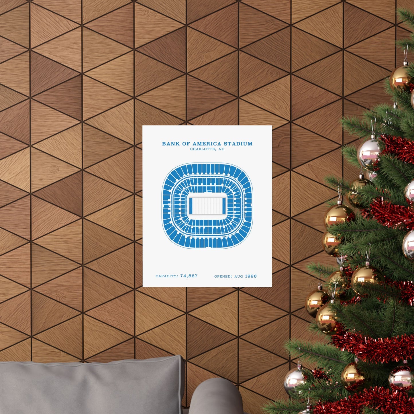 Bank of America Stadium Poster