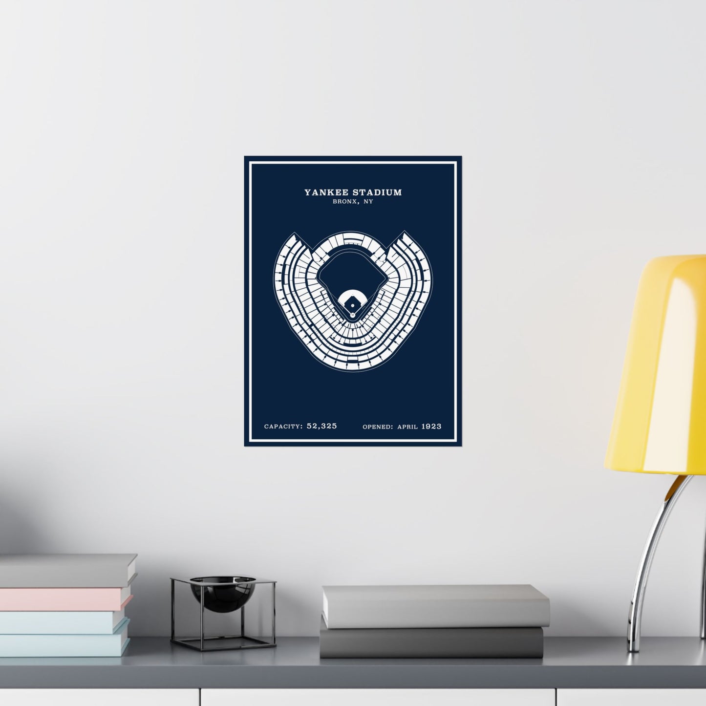 Yankee Stadium Poster | Modern Border