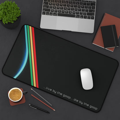 Live by the Goop Desk Mat | ARC Raiders Neon Minimalist Sci‑Fi Gaming Mouse Pad