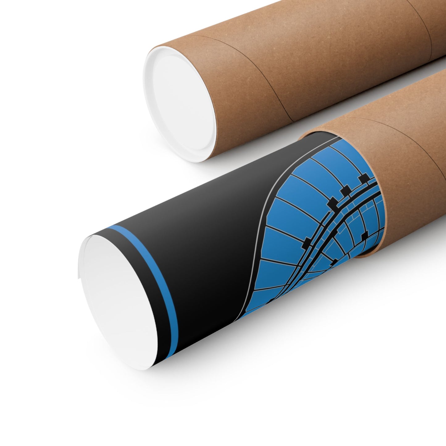 Bank of America Stadium Poster | Modern Border