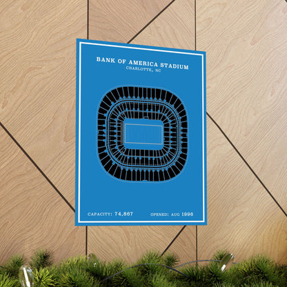 Bank of America Stadium Poster | Modern Poster