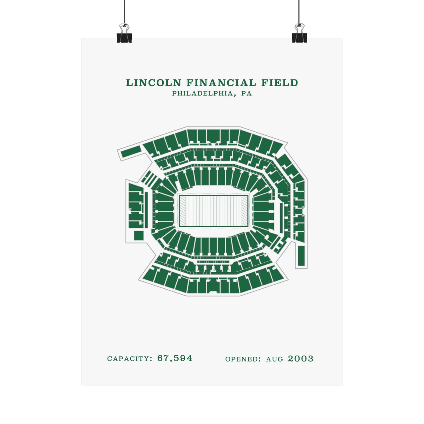 Lincoln Financial Stadium Poster
