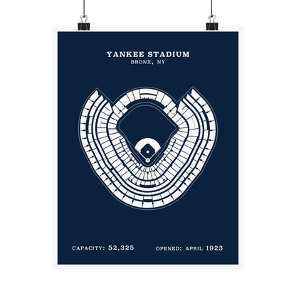 Yankee Stadium Poster | Classic Border