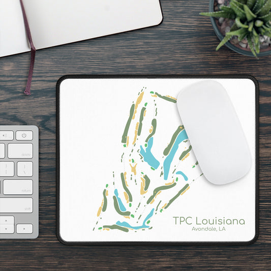 TPC Louisiana Golf Course Map Mouse Pad