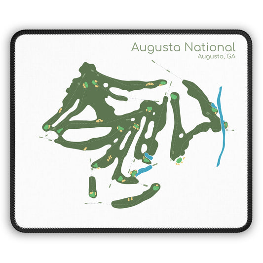 Augusta National Course Map Mouse Pad