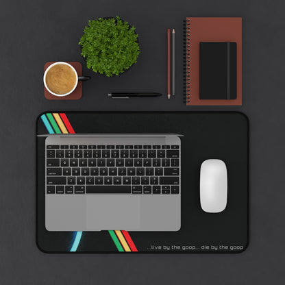Live by the Goop Desk Mat | ARC Raiders Neon Minimalist Sci‑Fi Gaming Mouse Pad