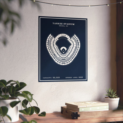 Yankee Stadium Poster | Modern Border