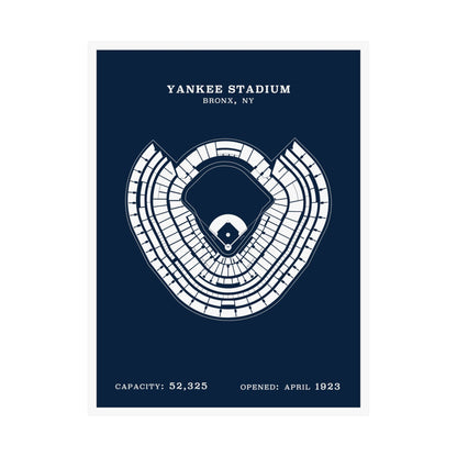 Yankee Stadium Poster | Classic Border