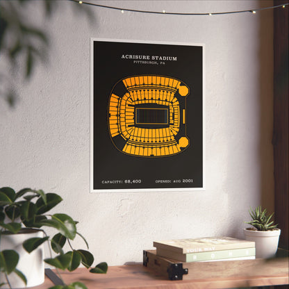 Acrisure Stadium Poster | Classic Border