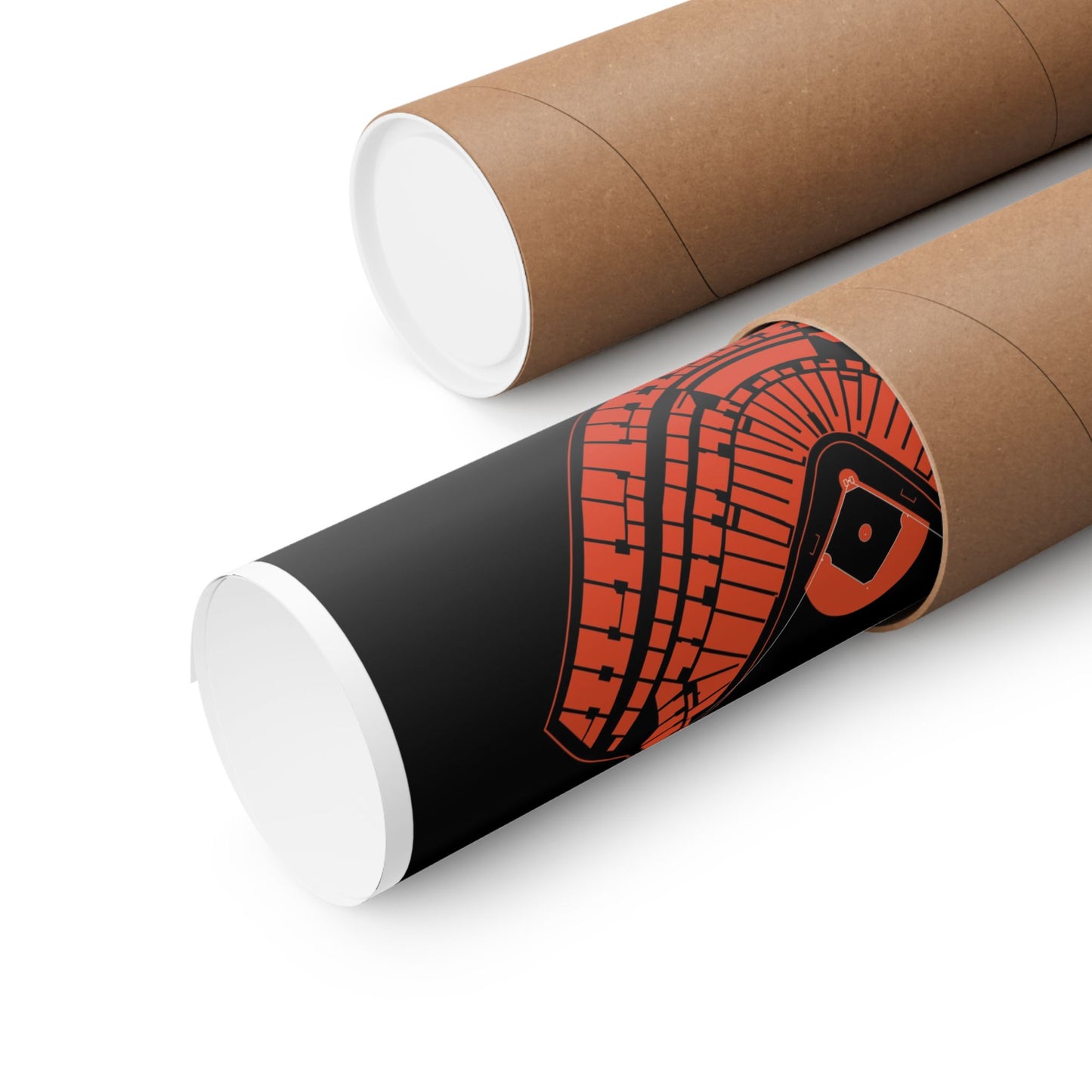 Camden Yards Stadium Poster | Classic Border