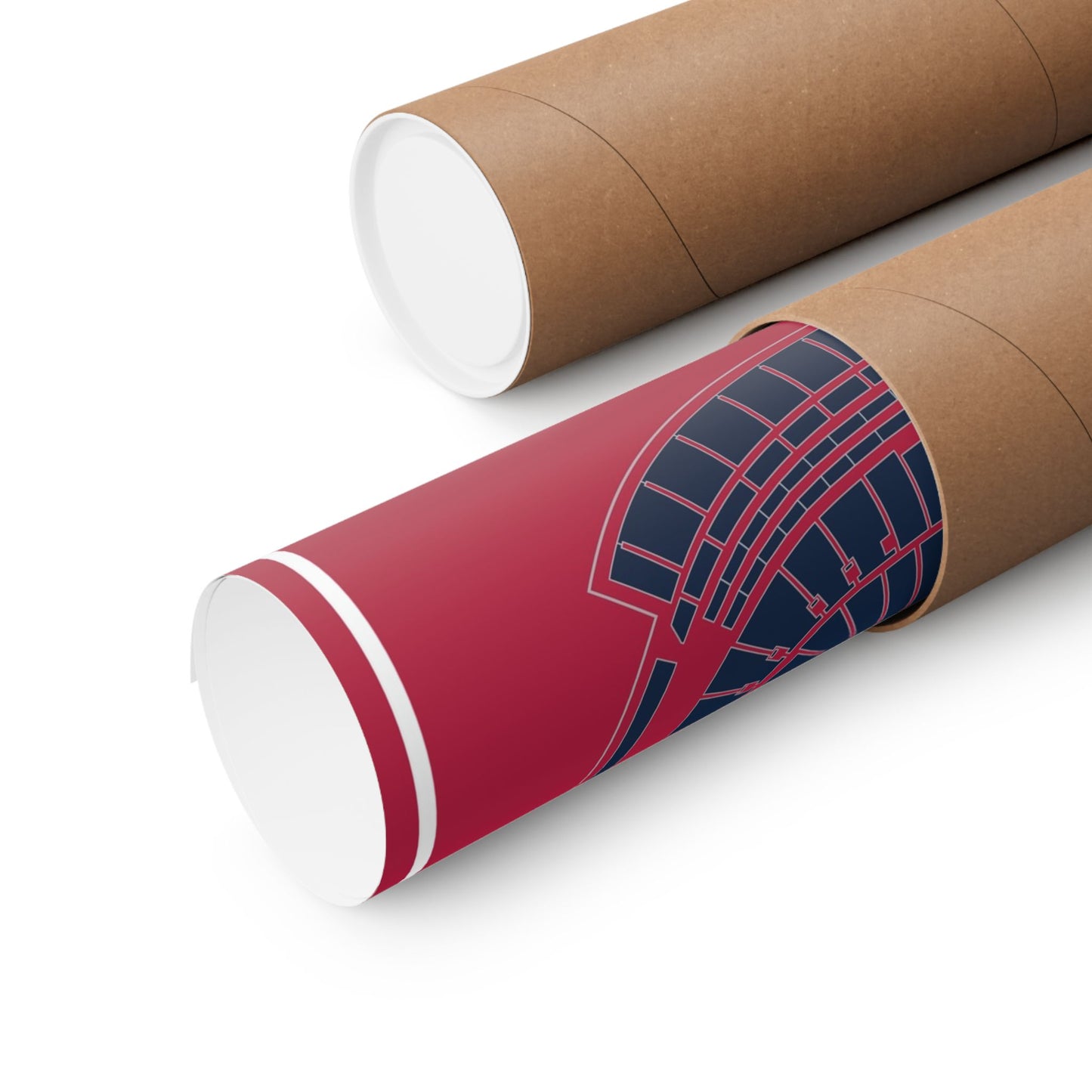 Gillette Stadium Poster | Modern Border