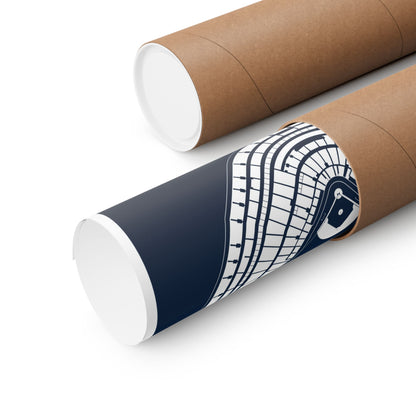 Yankee Stadium Poster | Classic Border