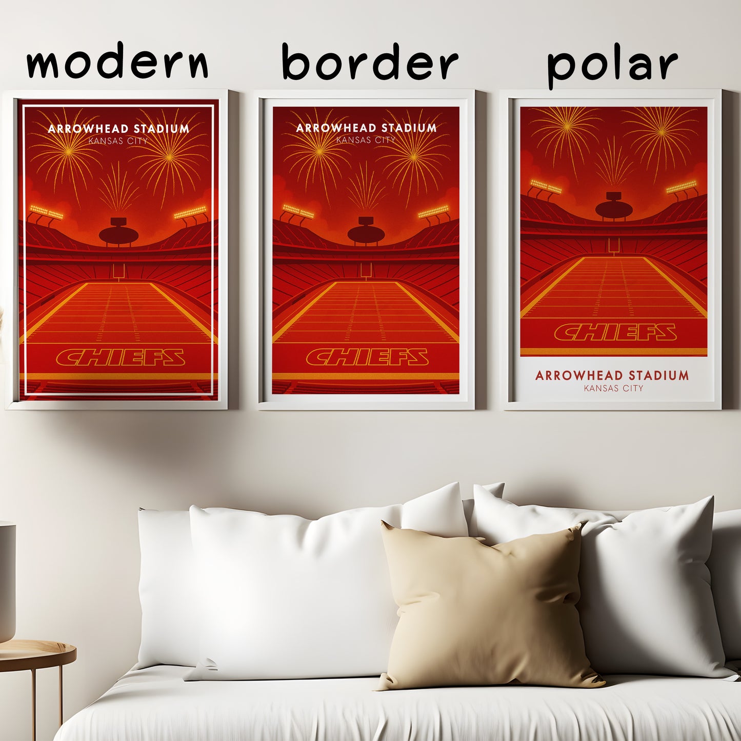 Kansas City Football Stadium Print