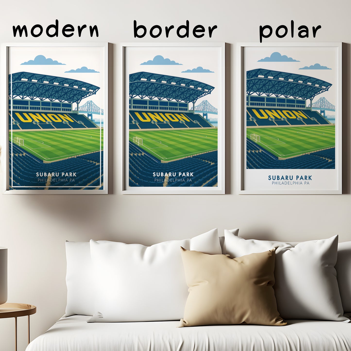 Subaru Park Soccer Stadium Poster