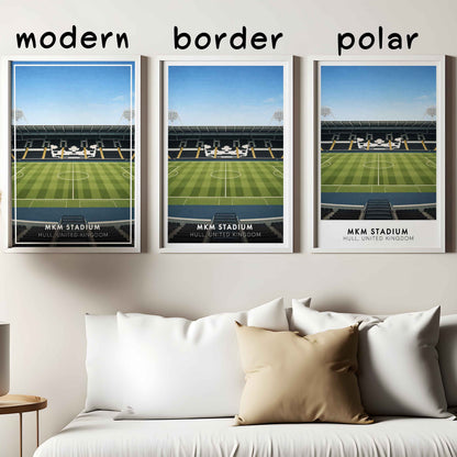 Hull City MKM Stadium Poster | Football Stadium Print