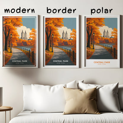 Central Park New York City Poster