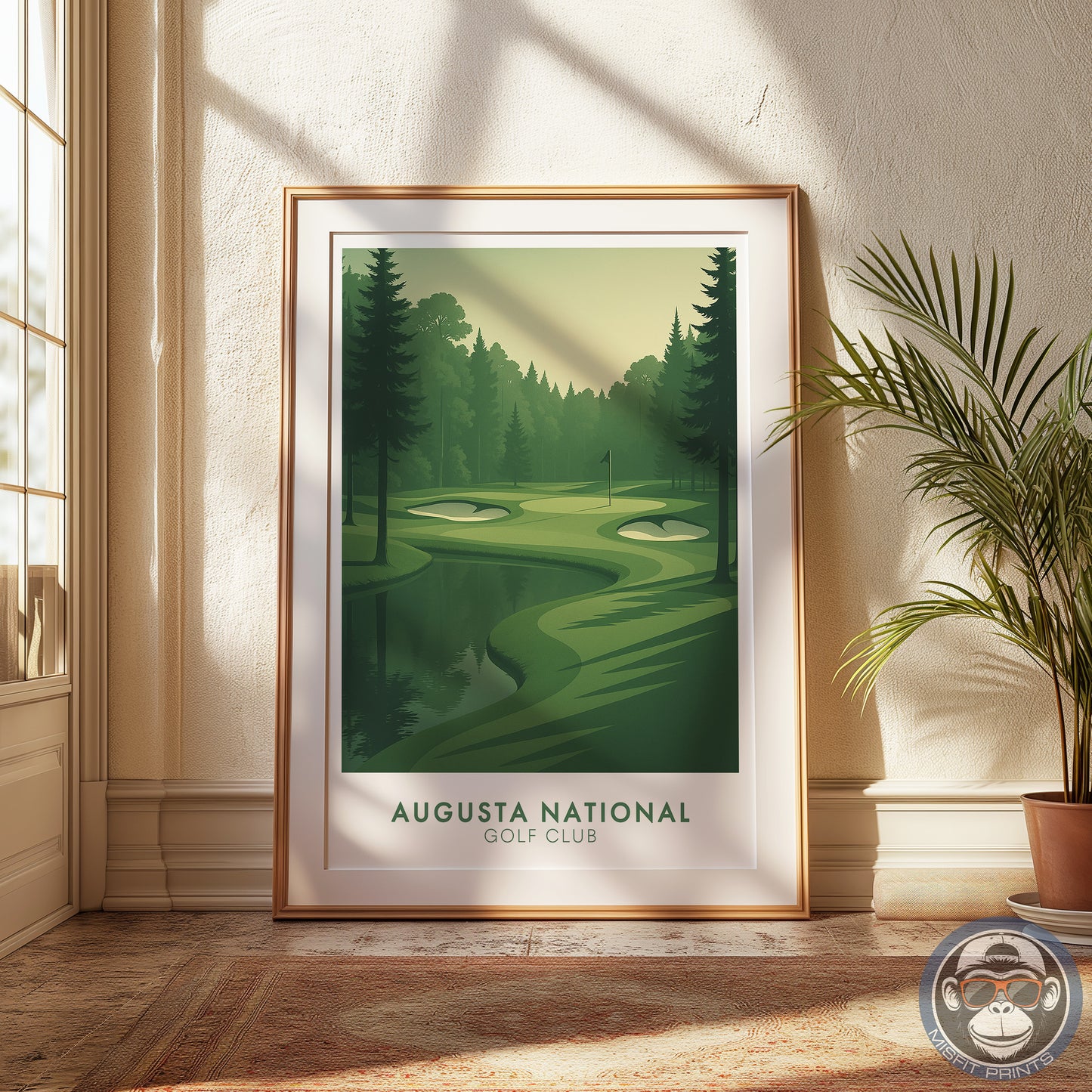Augusta National Golf Course Wall Art Print