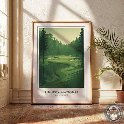 Augusta National Golf Course Wall Art Print