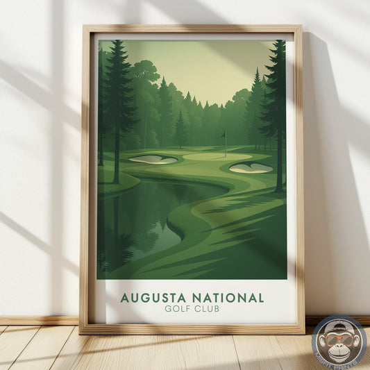 Augusta National Golf Course Wall Art Print