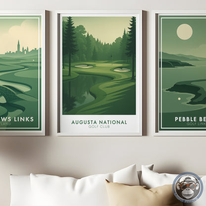 Augusta National Golf Course Wall Art Print