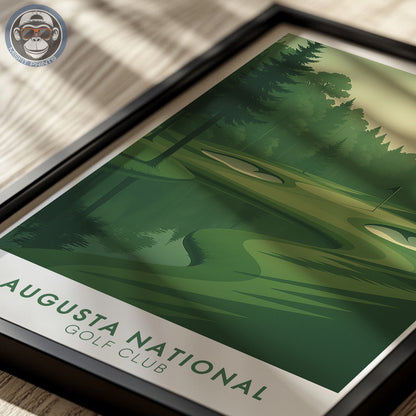 Augusta National Golf Course Wall Art Print