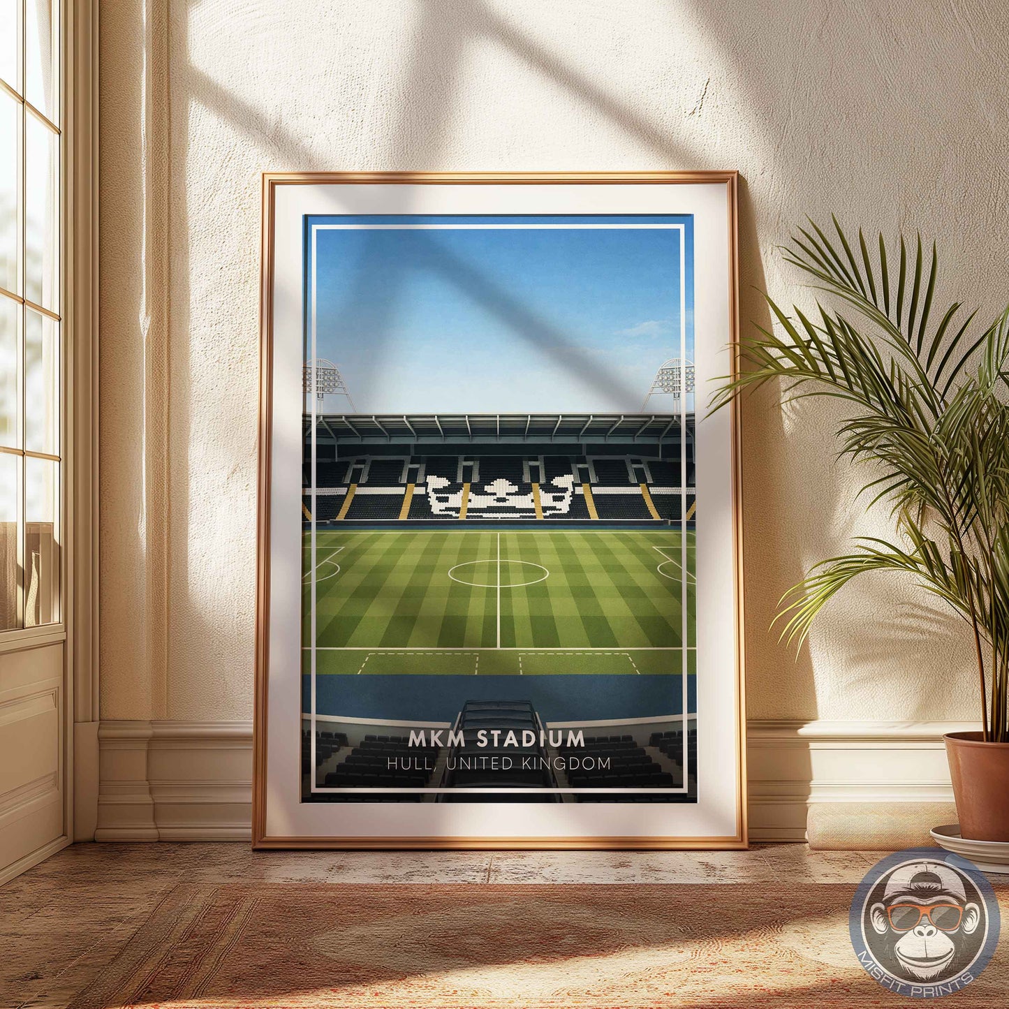Hull City MKM Stadium Poster | Football Stadium Print