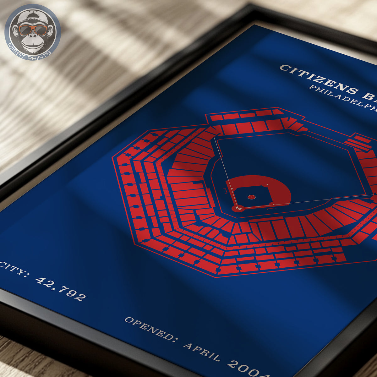 Citizens Bank Stadium | Border Print