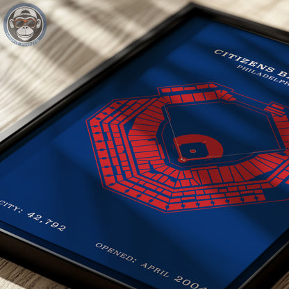 Citizens Bank Stadium | No Border Print
